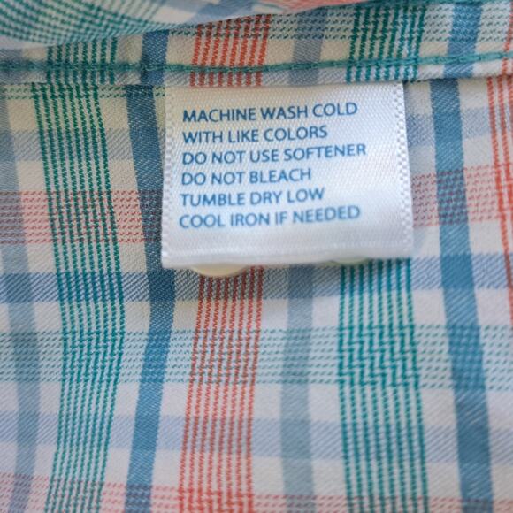 Southern Tide Intercoastal Performance Sport Shirt Button Down XL Blue Plaid - Picture 7 of 7